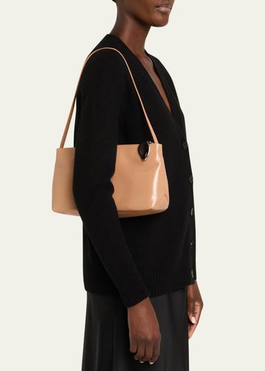 Jil Sander Jewel Calfskin Leather Shoulder Bag | Thumbnail 6 Jil Sander Jewel Calfskin Leather Shoulder Bag | Thumbnail 6
