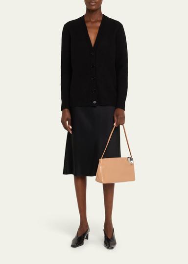 Jil Sander Jewel Calfskin Leather Shoulder Bag | Thumbnail 9 Jil Sander Jewel Calfskin Leather Shoulder Bag | Thumbnail 9