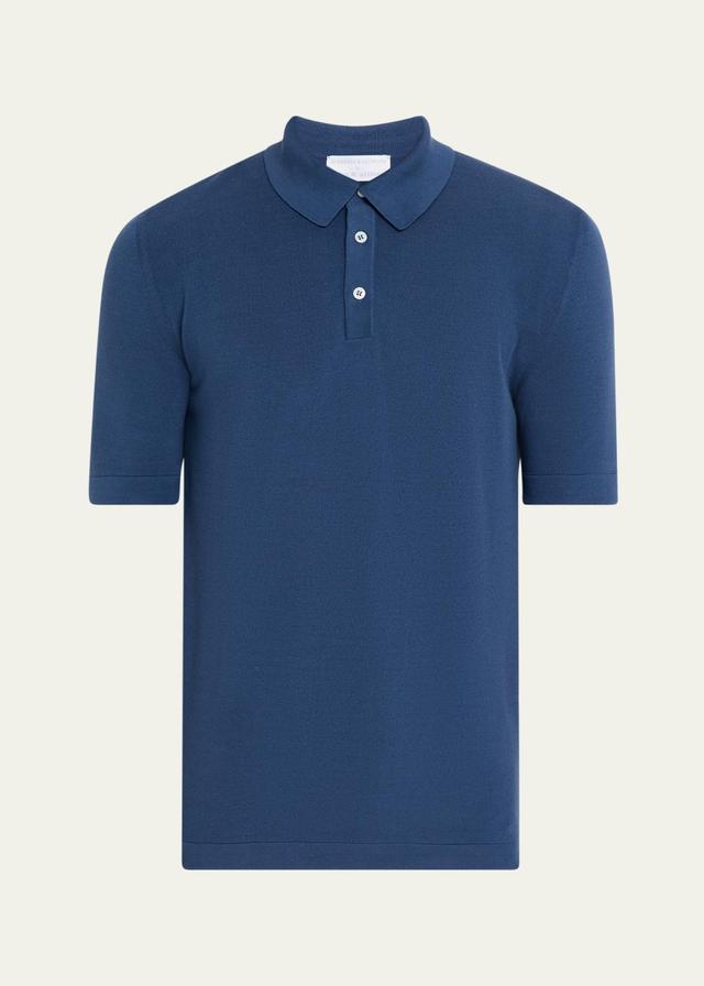 Men's Short-Sleeve Knit Polo Shirt Men's Short-Sleeve Knit Polo Shirt
