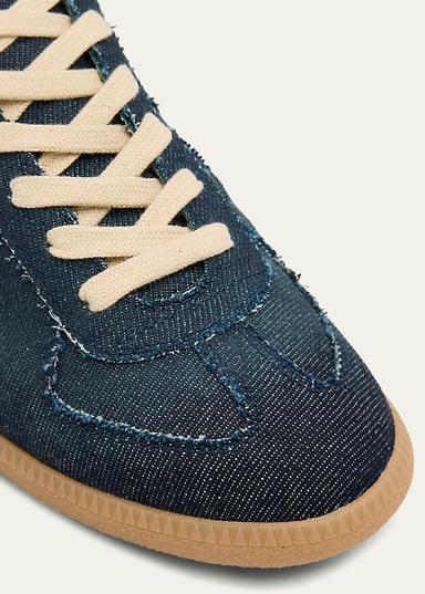 Maison Margiela Replica Denim T-Toe Low-Top Sneakers | Thumbnail 5 Maison Margiela Replica Denim T-Toe Low-Top Sneakers | Thumbnail 5