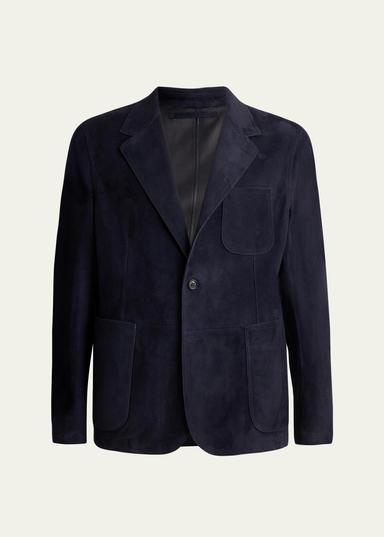 Ralph Lauren Purple Label Hand-Tailored Suede Sport Coat | Thumbnail 1 Ralph Lauren Purple Label Hand-Tailored Suede Sport Coat | Thumbnail 1