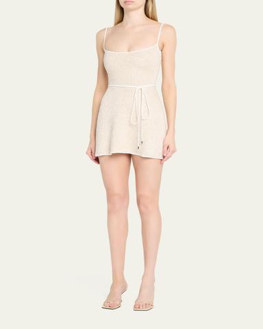 Retrofête Gisele Metallic Knit Mini Dress | Thumbnail 4 Retrofête Gisele Metallic Knit Mini Dress | Thumbnail 4