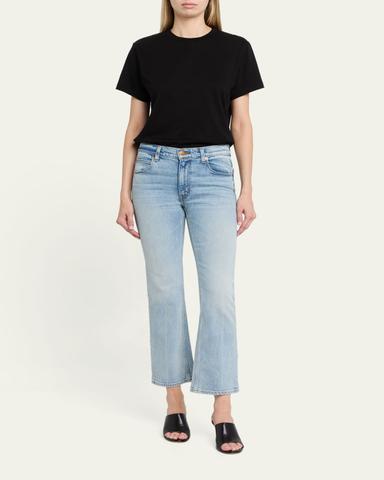 Jamie Haller The Rooney Mid-Rise Kickflare Ankle Jeans | Thumbnail 2 Jamie Haller The Rooney Mid-Rise Kickflare Ankle Jeans | Thumbnail 2