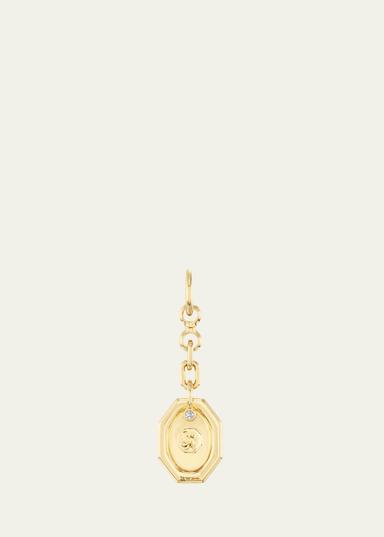 Uniform Object 18K Diamond Carriage Plate Pendant | Thumbnail 3 Uniform Object 18K Diamond Carriage Plate Pendant | Thumbnail 3