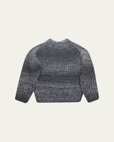 Molo Boy's Bosse Space-Dyed Crewneck Sweater, Size 9-14 | Thumbnail 2 Molo Boy's Bosse Space-Dyed Crewneck Sweater, Size 9-14 | Thumbnail 2
