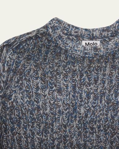 Molo Boy's Bosse Space-Dyed Crewneck Sweater, Size 9-14 | Thumbnail 3 Molo Boy's Bosse Space-Dyed Crewneck Sweater, Size 9-14 | Thumbnail 3