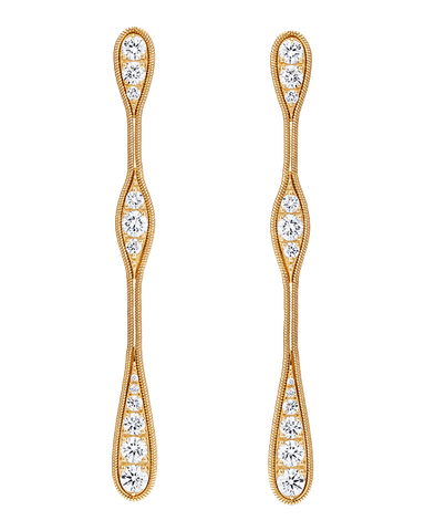 Fernando Jorge Fluid 18K Gold and Diamond Earrings | Thumbnail 2 Fernando Jorge Fluid 18K Gold and Diamond Earrings | Thumbnail 2