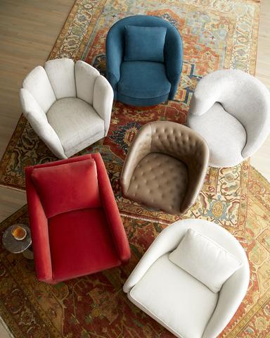 Interlude Home Arabella Right-Arm Swivel Chair | Thumbnail 3 Interlude Home Arabella Right-Arm Swivel Chair | Thumbnail 3