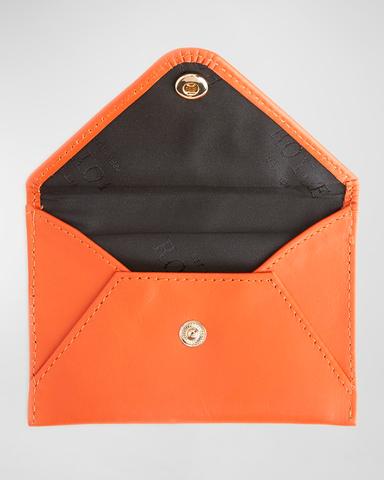 ROYCE New York Monogrammed Leather Envelope Style Card Holder, Personalized | Thumbnail 2 ROYCE New York Monogrammed Leather Envelope Style Card Holder, Personalized | Thumbnail 2