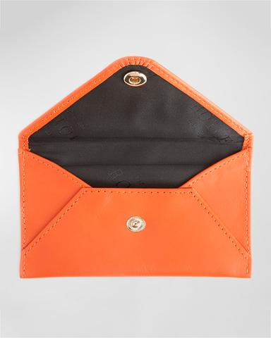 ROYCE New York Monogrammed Leather Envelope Style Card Holder, Personalized | Thumbnail 5 ROYCE New York Monogrammed Leather Envelope Style Card Holder, Personalized | Thumbnail 5