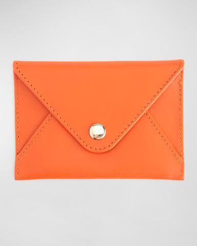 ROYCE New York Monogrammed Leather Envelope Style Card Holder, Personalized | Thumbnail 1 ROYCE New York Monogrammed Leather Envelope Style Card Holder, Personalized | Thumbnail 1