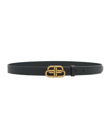 Balenciaga Silver-Tone BB Thin Leather Belt | Thumbnail 2 Balenciaga Silver-Tone BB Thin Leather Belt | Thumbnail 2