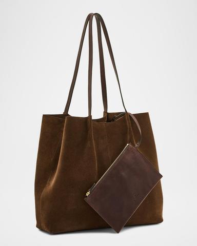 Il Bisonte Nina Pleated Suede Tote Bag | Thumbnail 3 Il Bisonte Nina Pleated Suede Tote Bag | Thumbnail 3