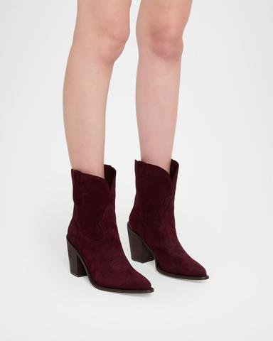 Partlow 90mm Leigh Anne Suede Ankle Boots | Thumbnail 1 Partlow 90mm Leigh Anne Suede Ankle Boots | Thumbnail 1