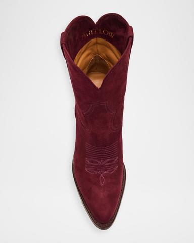 Partlow 90mm Leigh Anne Suede Ankle Boots | Thumbnail 5 Partlow 90mm Leigh Anne Suede Ankle Boots | Thumbnail 5