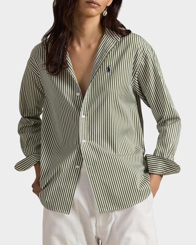 Polo Ralph Lauren Relaxed-Fit Striped Cotton Shirt | Thumbnail 4 Polo Ralph Lauren Relaxed-Fit Striped Cotton Shirt | Thumbnail 4