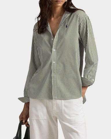 Polo Ralph Lauren Relaxed-Fit Striped Cotton Shirt | Thumbnail 6 Polo Ralph Lauren Relaxed-Fit Striped Cotton Shirt | Thumbnail 6