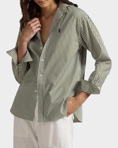 Polo Ralph Lauren Relaxed-Fit Striped Cotton Shirt | Thumbnail 7 Polo Ralph Lauren Relaxed-Fit Striped Cotton Shirt | Thumbnail 7