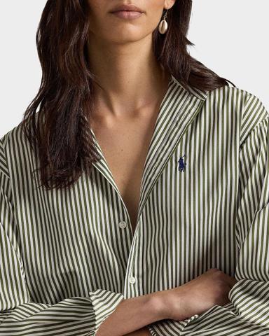Polo Ralph Lauren Relaxed-Fit Striped Cotton Shirt | Thumbnail 8 Polo Ralph Lauren Relaxed-Fit Striped Cotton Shirt | Thumbnail 8
