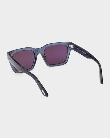 TOM FORD Men 's Andy 02 55mm Square Acetate Sunglasses | Thumbnail 2 TOM FORD Men 's Andy 02 55mm Square Acetate Sunglasses | Thumbnail 2