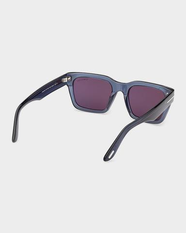 TOM FORD Men 's Andy 02 55mm Square Acetate Sunglasses | Thumbnail 6 TOM FORD Men 's Andy 02 55mm Square Acetate Sunglasses | Thumbnail 6