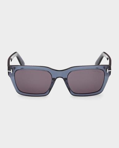 TOM FORD Men 's Andy 02 55mm Square Acetate Sunglasses | Thumbnail 1 TOM FORD Men 's Andy 02 55mm Square Acetate Sunglasses | Thumbnail 1