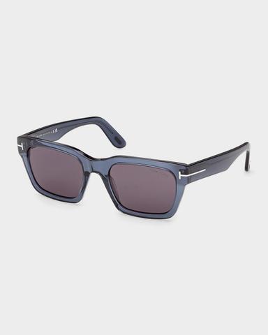 TOM FORD Men 's Andy 02 55mm Square Acetate Sunglasses | Thumbnail 5 TOM FORD Men 's Andy 02 55mm Square Acetate Sunglasses | Thumbnail 5