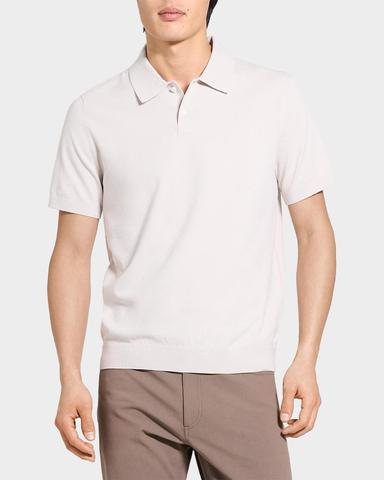 Theory Men 's Soris Viscose Knit Polo Shirt | Thumbnail 3 Theory Men 's Soris Viscose Knit Polo Shirt | Thumbnail 3