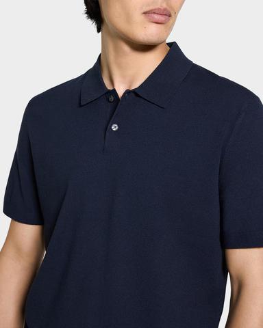Theory Men 's Soris Viscose Knit Polo Shirt | Thumbnail 4 Theory Men 's Soris Viscose Knit Polo Shirt | Thumbnail 4
