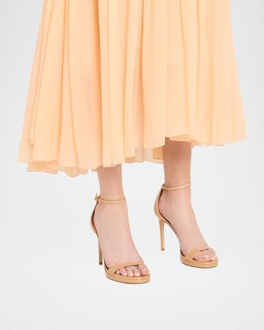 Stuart Weitzman 100mm Nudist Patent Leather Platform Sandals | Thumbnail 2 Stuart Weitzman 100mm Nudist Patent Leather Platform Sandals | Thumbnail 2