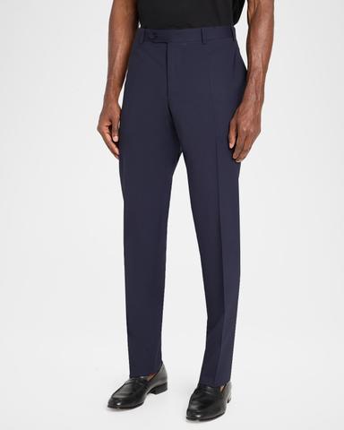 Canali Men's Wool Stretch Modern Fit Trousers | Thumbnail 4 Canali Men's Wool Stretch Modern Fit Trousers | Thumbnail 4