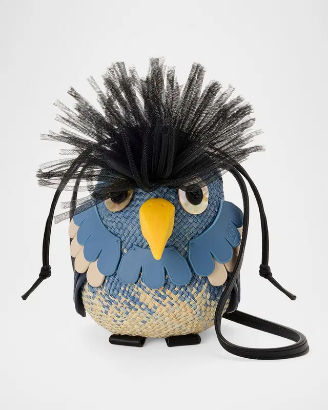 x Paula's Ibiza Woven Bird Shoulder Bag x Paula's Ibiza Woven Bird Shoulder Bag
