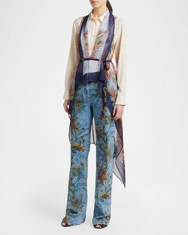 Etro Foliage Straight-Leg Denim Jeans | Thumbnail 4 Etro Foliage Straight-Leg Denim Jeans | Thumbnail 4