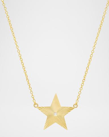 Jennifer Meyer 18K '70s Star Necklace | Thumbnail 3 Jennifer Meyer 18K '70s Star Necklace | Thumbnail 3