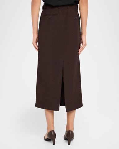 Co Tailored Slit Midi Pencil Skirt | Thumbnail 3 Co Tailored Slit Midi Pencil Skirt | Thumbnail 3