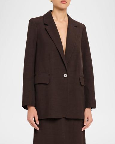 Co Oversized Single-Breasted Blazer Jacket | Thumbnail 4 Co Oversized Single-Breasted Blazer Jacket | Thumbnail 4