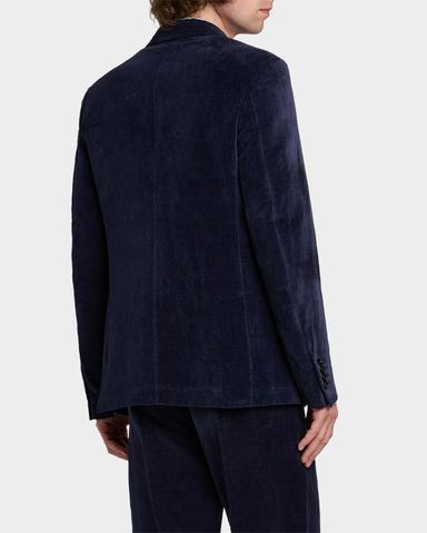 Jil Sander Men 's Velvet Single-Breasted Jacket | Thumbnail 3 Jil Sander Men 's Velvet Single-Breasted Jacket | Thumbnail 3