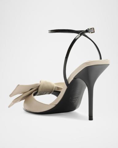 Schutz 100mm Elodie Leather Bow Sandals | Thumbnail 3 Schutz 100mm Elodie Leather Bow Sandals | Thumbnail 3