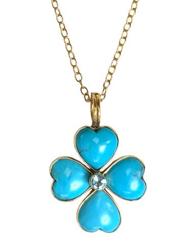 Dina Mackney Lucky Turquoise Pendant Necklace | Thumbnail 2 Dina Mackney Lucky Turquoise Pendant Necklace | Thumbnail 2