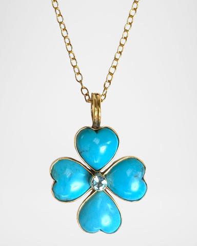 Dina Mackney Lucky Turquoise Pendant Necklace | Thumbnail 3 Dina Mackney Lucky Turquoise Pendant Necklace | Thumbnail 3