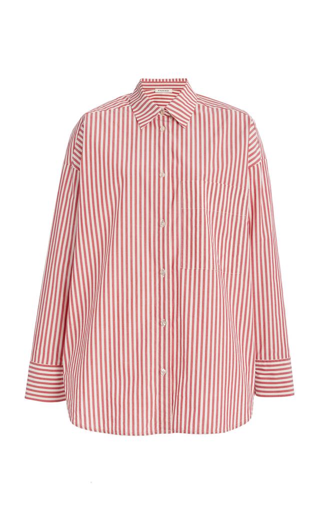 Derris Oversized Striped Organic-Cotton Shirt Derris Oversized Striped Organic-Cotton Shirt