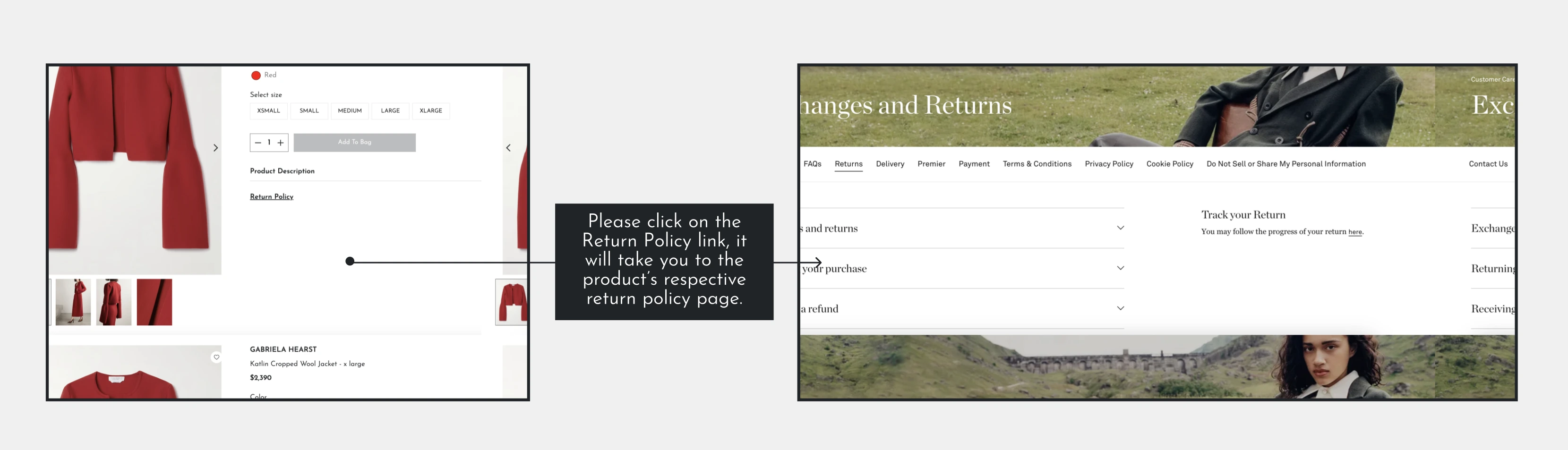 Returns and Exchanges Image Returns and Exchanges Image